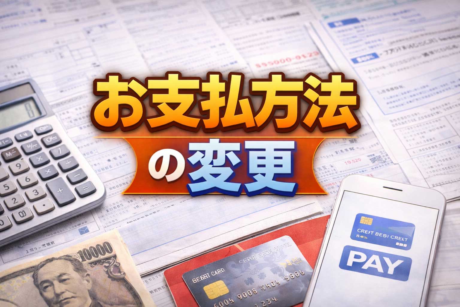 お支払方法の変更