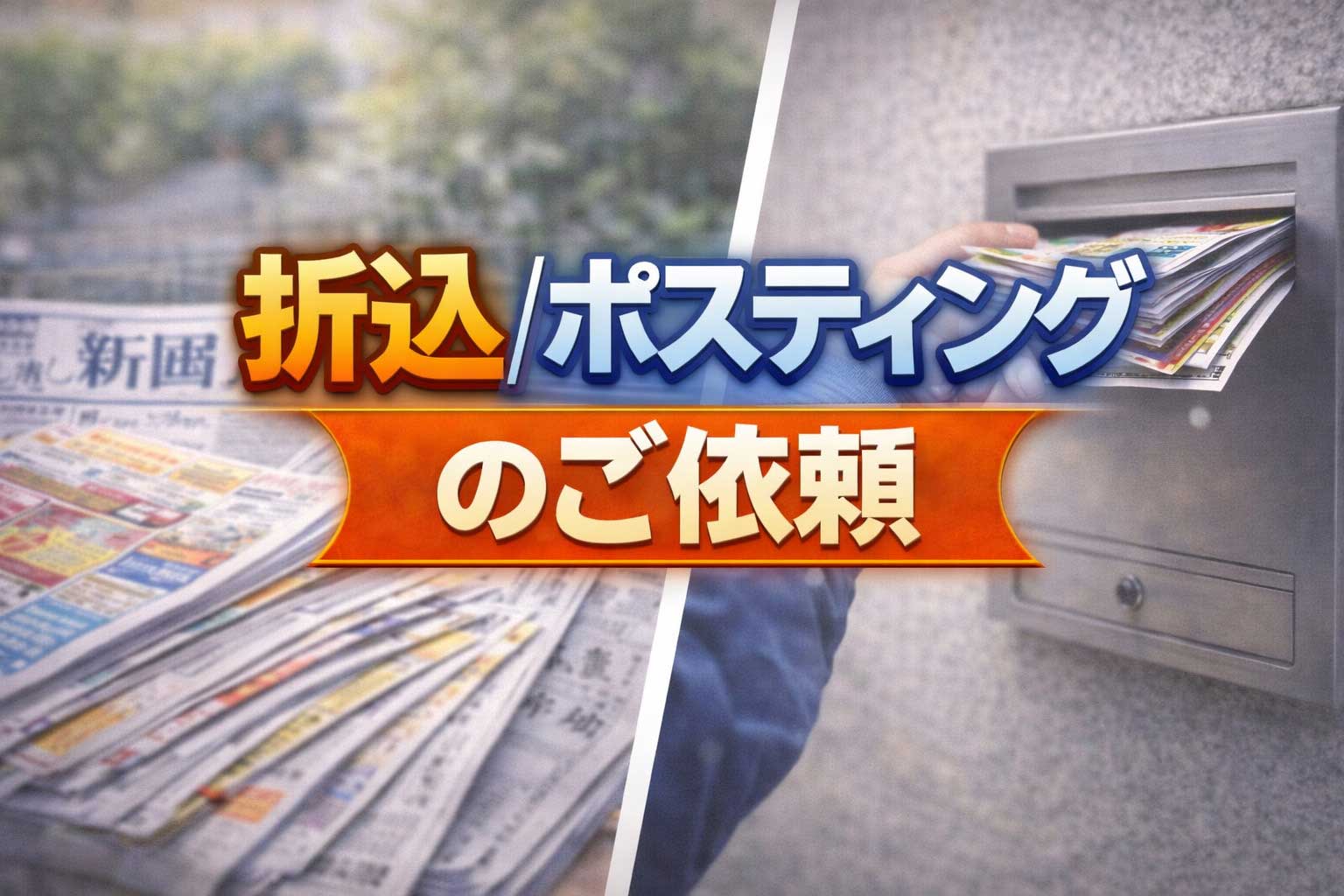 折込・ポスティング